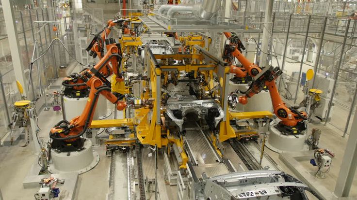 Trabajo con robots industriales